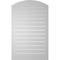 Ekena Millwork Arch Top Surface Mount PVC Gable Vent: Non-Functional, w/2"W x 1-1/2"P Brickmould Frame, 26"W x 40"H GVPAR26X4002SN - alternate 4